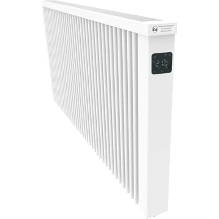 Thermotec AeroFlow Elektroheizung MAXI 2450 mit FlexiSmart-Regler, 2450 W, reinweiß (HFL007), Konvektor – Bild 2