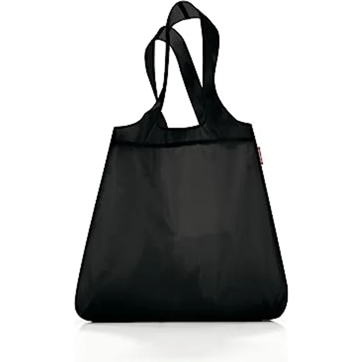 reisenthel Mini Maxi Shopper, Einkaufstasche aus 100% Polyester, schwarz, 43,5 cm x 6 cm x 63 cm – Bild 8