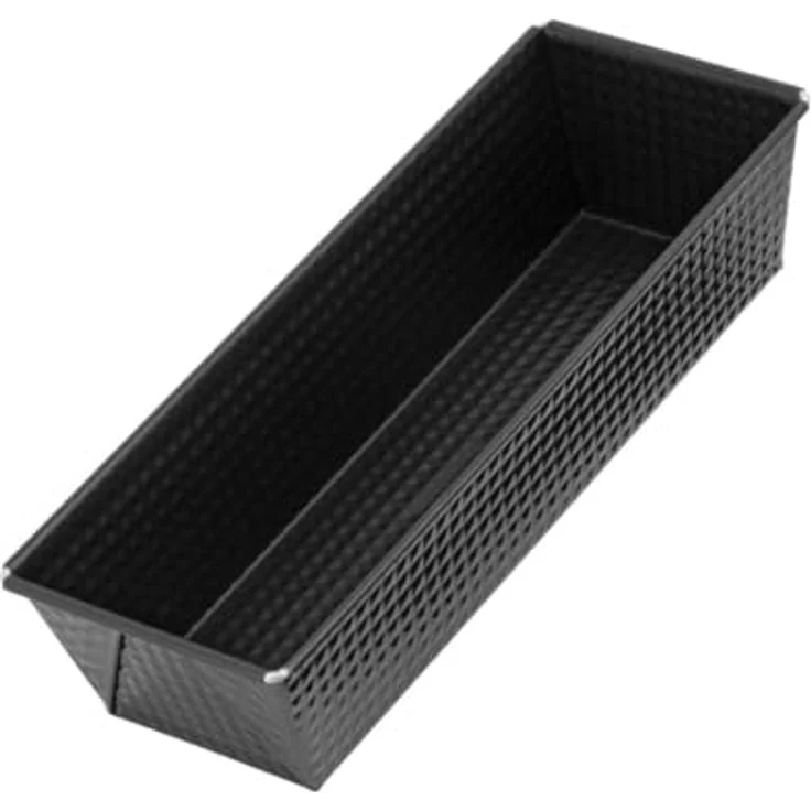 Zenker Kastenform, Königskuchenform mit Antihaftbeschichtung, hochwertige Backform in schwarz (Kuchenform: ca.305x115x70 mm), Menge: 1 Stück – Bild 2