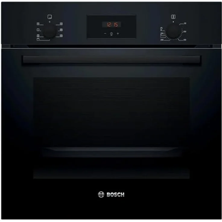 Bosch HBF133BA1 Einbau-Backofen elektrisch Umluft, 66 Liter, schwarz, EEK A – Bild 1