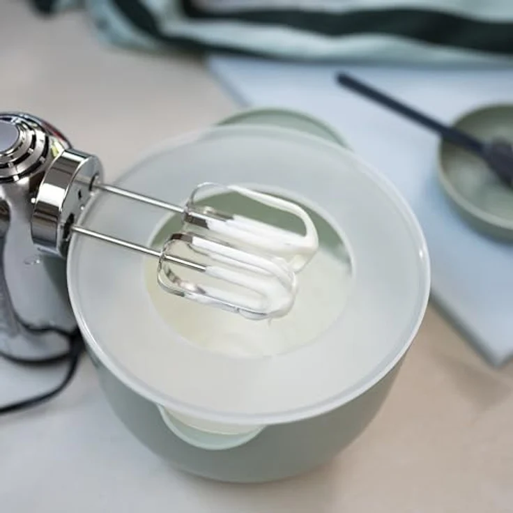 Mepal Chef it Rührschüssel spritzschutzdeckel 3000 ml - navy Ø223 x 37 – Bild 4