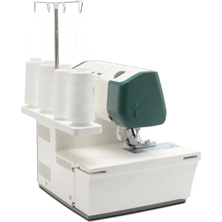 PFAFF Overlock-Nähmaschine admire 3000, 4 Fäden & 16 Stiche, LED-Ausleuchtung, gleichmäßiger Differentialtransport, bis zu 1500 Stiche/Minute – Bild 4