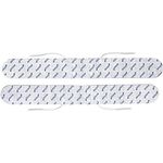 Axion Elektrodenpads 33x4cm, selbstklebende TENS EMS Elektroden für Rücken, 2mm Stecker, 2 Stück