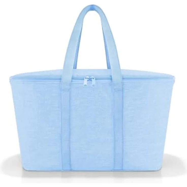 reisenthel Coolerbag Twist, Kühltasche mit 20 l Volumen, Powder Blue, wasserabweisend, isolierte Thermo-Innenfolie – Bild 1