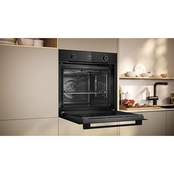Neff Backofen-Set B1CCC0AK3 + T16SBN1L0, Einbau-Backofen mit CircoTherm®, 71 l Volumen, Elektrokochfeld mit 4 Kochzonen, Schwarz – Bild 13
