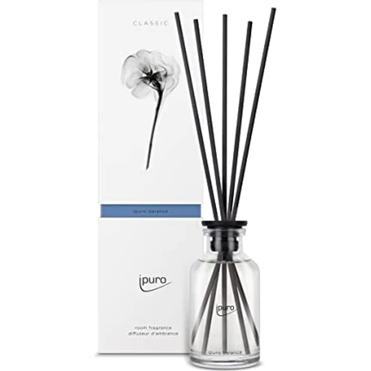 ipuro - sinnlicher ipuro balance Raumduft - dezenter Raumerfrischer mit luftig-maritimen Noten - eleganter Lufterfrischer in der Wohnung für ein puristisches Dufterlebnis 75 ml