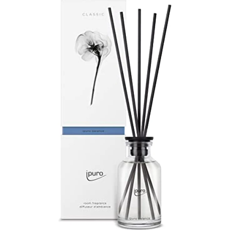 ipuro - sinnlicher ipuro balance Raumduft - dezenter Raumerfrischer mit luftig-maritimen Noten - eleganter Lufterfrischer in der Wohnung für ein puristisches Dufterlebnis 75 ml – Bild 1