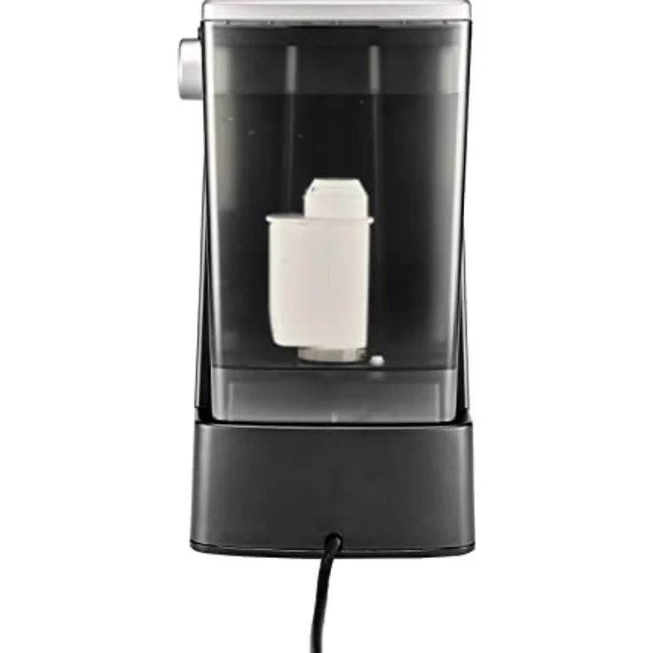 Solis Espressomaschine, Manometer, Dampf- und Heißwasserfunktion, PID-Temperaturregler, 54 mm Siebträger mit Doppelauslauf, 15 bar, 1,7 l Wassertank, Edelstahl, Barista Perfetta Plus Black (Typ 1170) – Bild 5