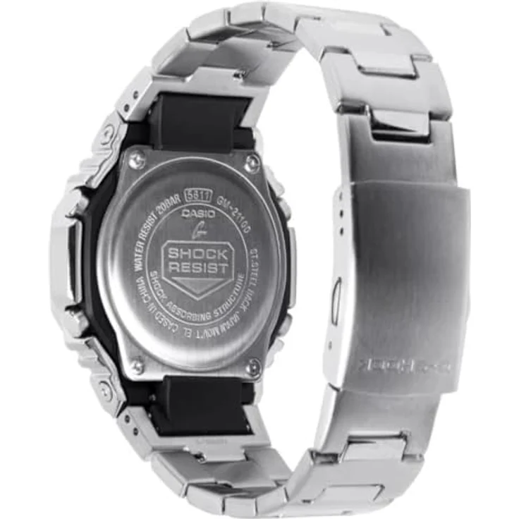 Casio GM-2110D-3A1ER G-Shock, Armbanduhr aus Stahl in Petrol, lässiger und klassischer Stil – Bild 9