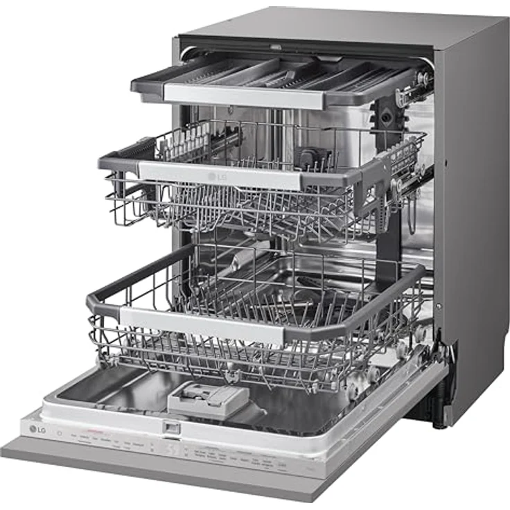LG DB476TXS, vollintegrierbarer Geschirrspüler, 598 mm breit, 43 dB(A), Inverter Direct Drive®, QuadWash®, TrueSteam®, App-kompatibel – Bild 10