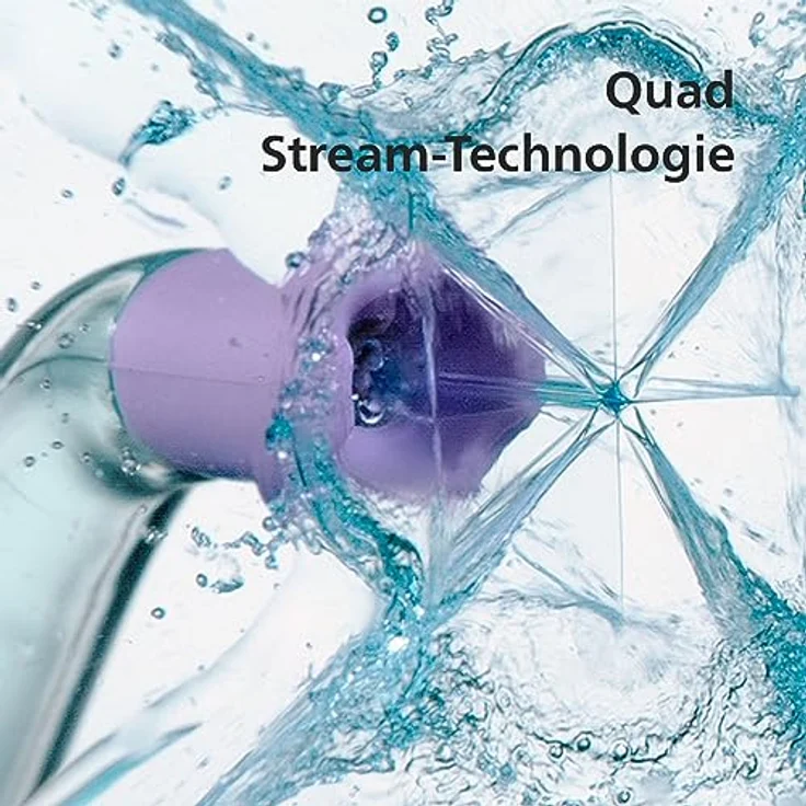 Philips Sonicare kabelloser Power Flosser 3000 Munddusche, Wasser-Flosser für Zähne, Zahnfleisch und Zahnpflege, in schwarz (Modell HX3826/33) – Bild 3