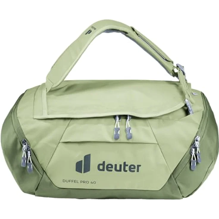 Deuter Duffel Pro 40, Weekender Reisetasche 52 cm, 100% Polyester, mineral-grove – Bild 3