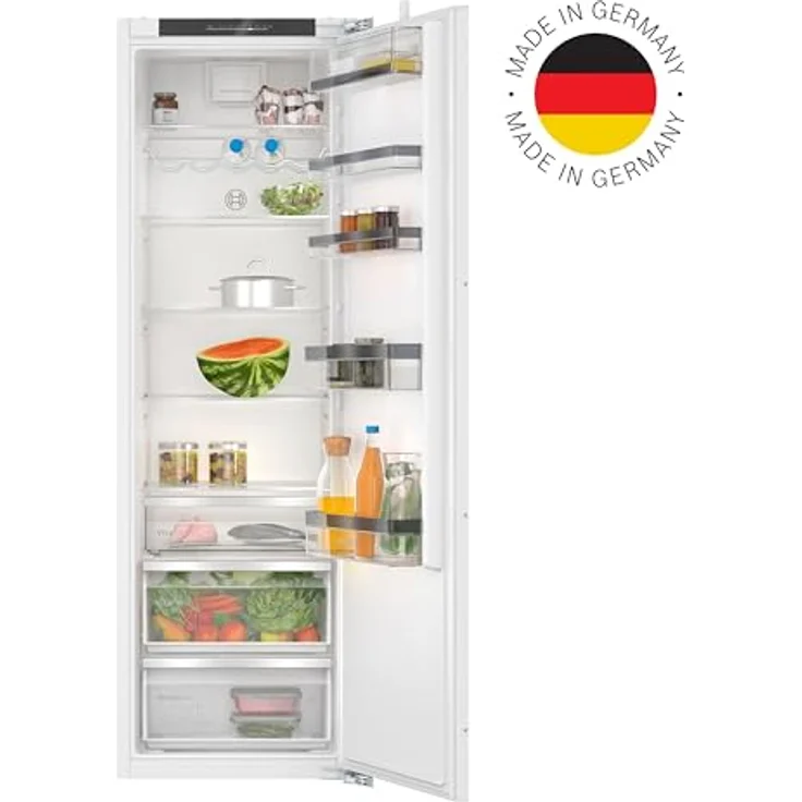 Bosch Hausgeräte Serie 6, Einbau-Kühlschrank, 177.5 x 56 cm Nische, 310 l, Made in Germany, Flachscharnier mit Softeinzug, VitaFresh XXL <0 °C>, LED-Beleuchtung, Super Cooling – Bild 2