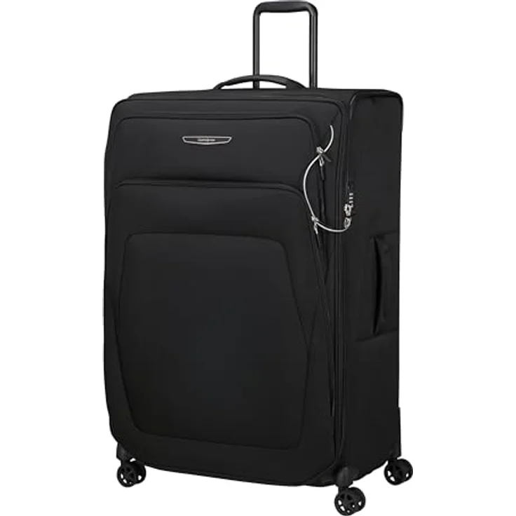 Samsonite Spark SNG, Weichgepäck Koffer 82 cm, erweiterbar, 4 Rollen, TSA Schloss, leicht, schwarz – Bild 1