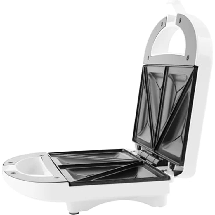 Hyundai Sandwichmaker HYUSM625W, 800 W, modernes Design, Antihaftbeschichtung, Überhitzungsschutz – Bild 3