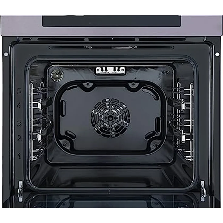 Respekta Einbaubackofen autark / 11 Beheizungsarten/LED Timer & Touch Control / 66 Liter Volumen/Eco Funktion/Energieeffizienzklasse A/Edelstahl in Black Steel Optik / DIGI8BLACKSTEEL – Bild 3