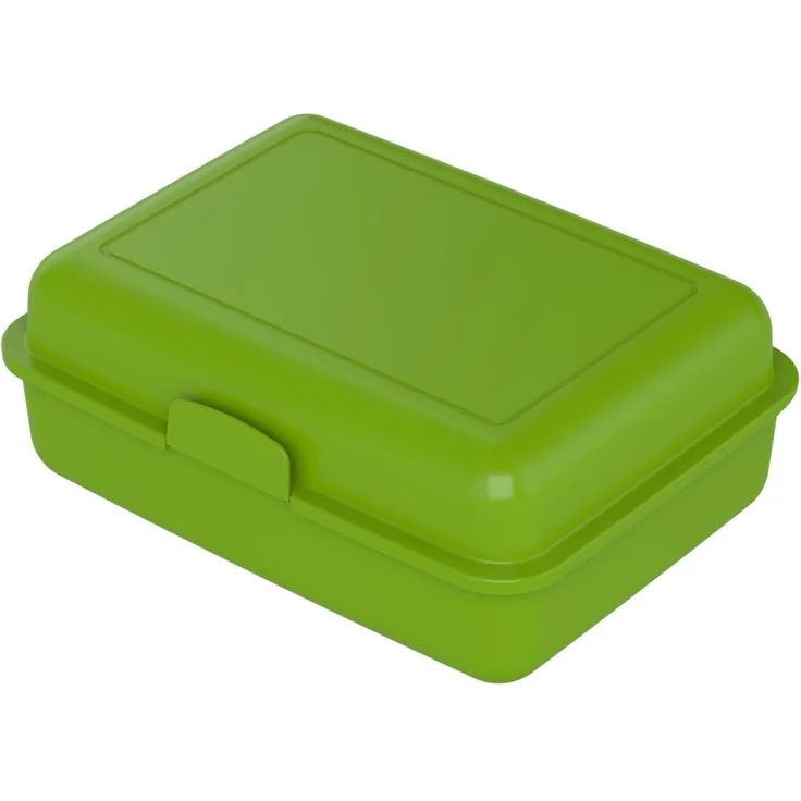 elasto Brotdose "School-Box" – BPA-freie, geräumige Lunchbox für Schule und Arbeit, grün