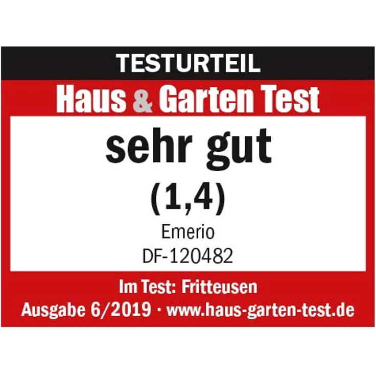 Emerio 3.0L Öl-Fritteuse mit Kaltzonen Technologie, "sehr gut 1.4" getestet von Haus & Garten 06/2019, kein bitterer Geschmack mehr, Kaltzonenfritteuse mit 2000 W, Tank aus Edelstahl, BPA frei – Bild 2
