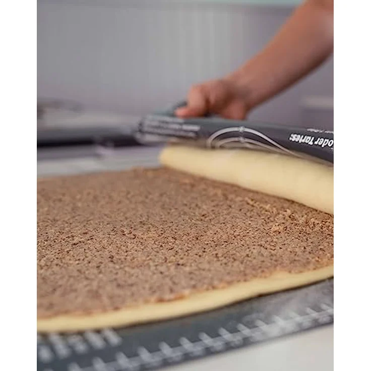 Sallys Silikon Backmatte/Gewebematte - Silikon - groß (60x60) BPA frei - Antihaftbeschichtung, präzise Messungen, leicht zu reinigen, Platzsparend, umweltfreundlich – Bild 5