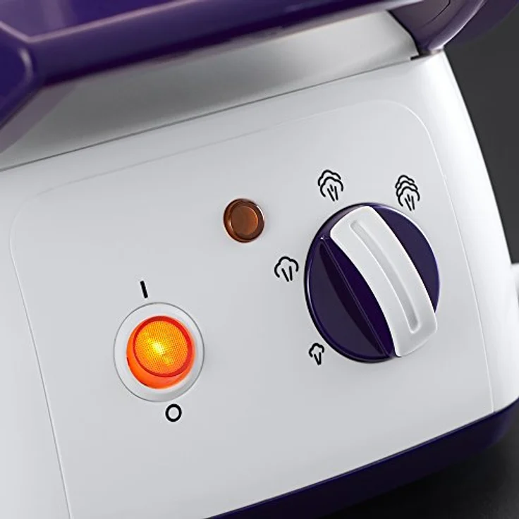 Russell Hobbs 24440-56 Steam Power Dampfbügelstation (2600 W, 4,5 Bar Dampfdruck, herausnehmbarer 1,3 l Wassertank) violett-weiß – Bild 5