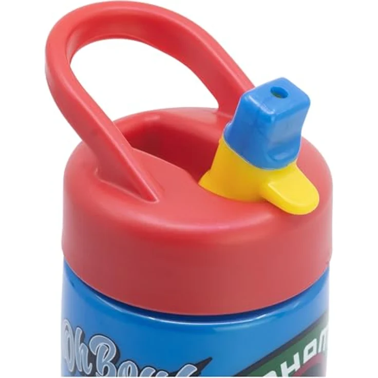 Disney Mickey Mouse Trinkflasche, Kinder Wasserflasche mit 410 ml Fassungsvermögen für Schule und unterwegs, kindgerechte Handhabung – Bild 3