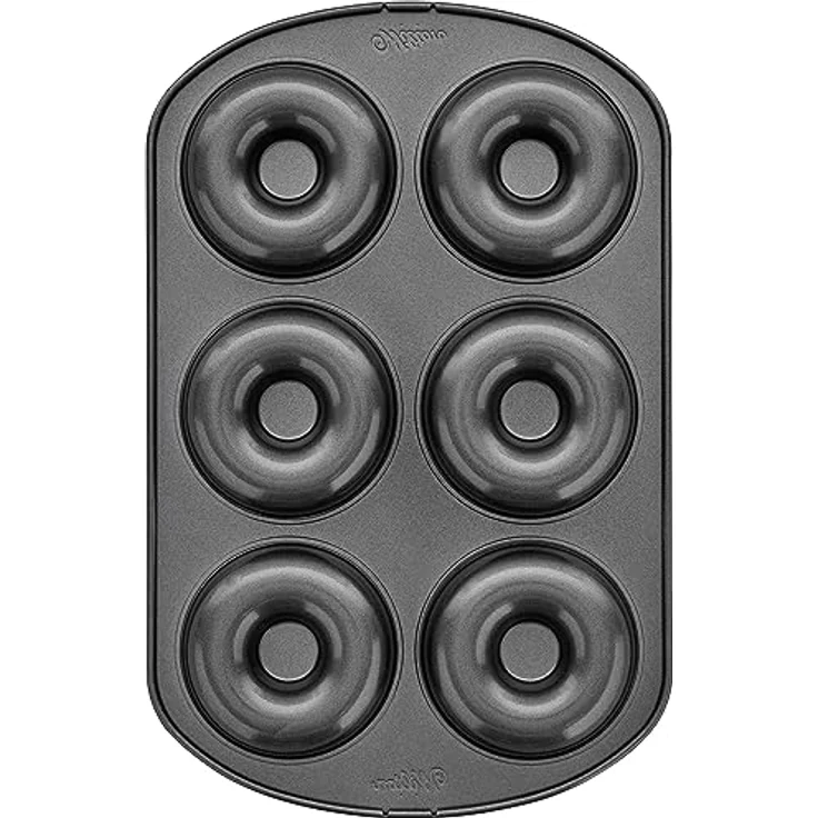 Wilton Donutform mit 6 Mulden, Backform für Donuts – Bild 3