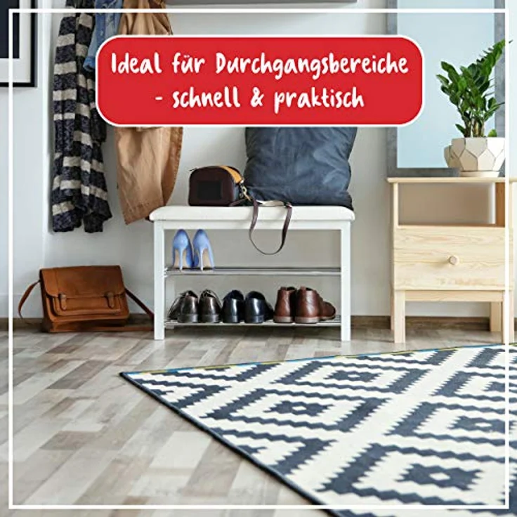 Poliboy - Parkett & Laminat Feuchttücher - gründliche, schnelle Reinigung speziell für Parkett- und Laminatböden - Einzeln - 1x15 Tücher - Made in Germany – Bild 3