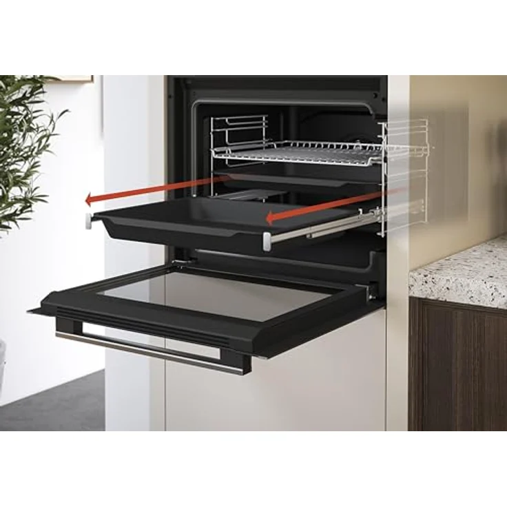 Beko BBIM17300BMPEF Einbaubackofen 72 l Pyrolyse Teleskopauszug Umluft Heißluft Grill A+ – Bild 3