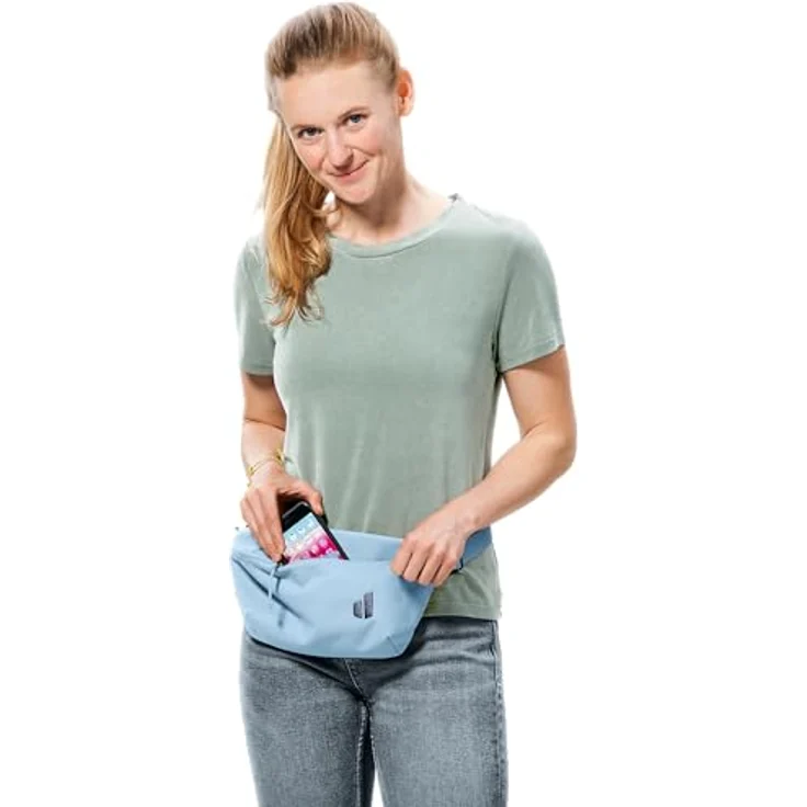 Deuter Avengo 1.5 Gürteltasche, 28 cm, 100% Polyester, blau – Bild 3