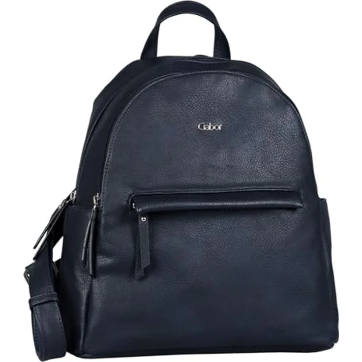 Gabor Mina City Rucksack, 28 cm, blau, 100% Kunstleder, Maße 28 cm x 14 cm x 30 cm – Bild 1