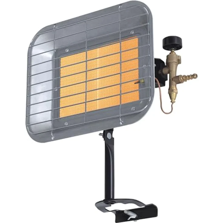 Perel gasstrahler 4500 W silber,  – Bild 2