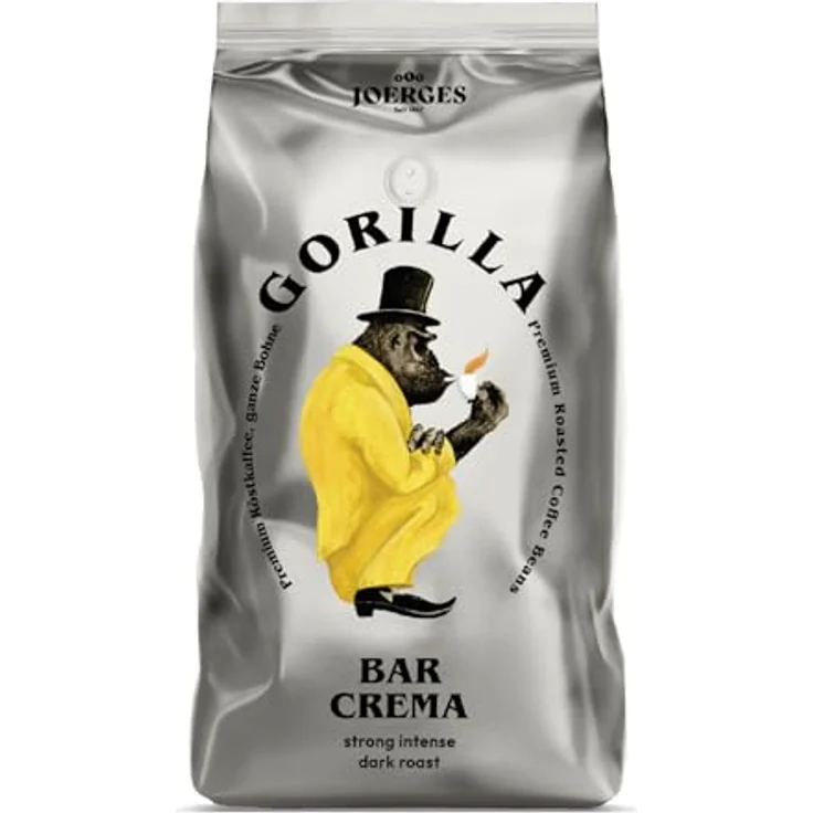 Joerges Gorilla Bar Crema 1kg, Kaffeebohnen – Bild 4