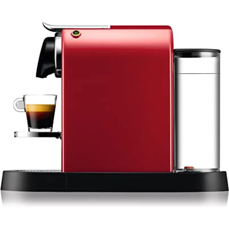 Krups Nespresso XN7415 New CitiZ Kaffeekapselmaschine (1260 Watt, 19 bar Pumpendruck, Wassertankkapazität: 1 Liter) Rot – Bild 5