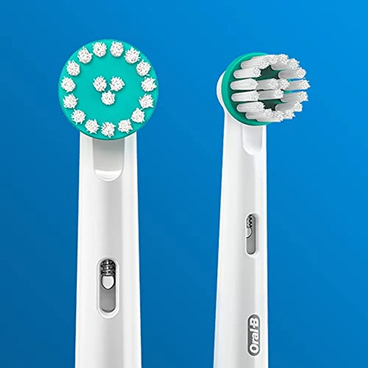 Oral-B Ortho Care Essentials Aufsteckbürsten für elektrische Zahnbürste, für Zahnspangen, mit extra Interspace Aufsteckbürste, Zahnbürstenaufsatz für Oral-B Zahnbürsten , 3 Stück (1er Pack) – Bild 2