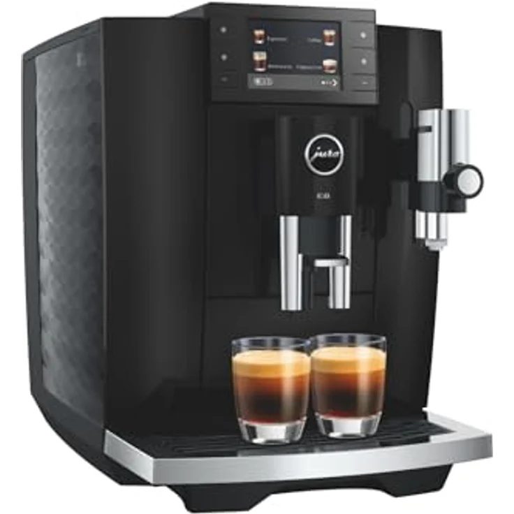 JURA E8 Kaffeevollautomat, 3 Genusswelten mit Hot Brew, Light Brew und Sweet Foam, schwarz – Bild 2