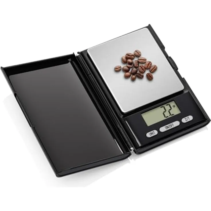 ETA Pocky, digitale Taschen-Digitalwaage mit 500 g Tragkraft, 0,1 g Messgenauigkeit, LCD-Display und TARE-Funktion