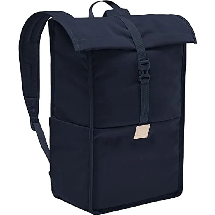 VAUDE Coreway Rolltop 20, Freizeitrucksack mit 15,6 Zoll Laptopfach, gepolsterten Schulterriemen, Farbe eclipse – Bild 4