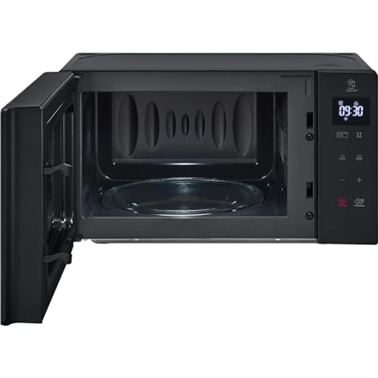LG MH6032GAS Mikrowelle mit Smart Inverter Technologie, 20 Liter Kapazität, 1050 W, antibakterielle EasyClean-Beschichtung, schwarz – Bild 2