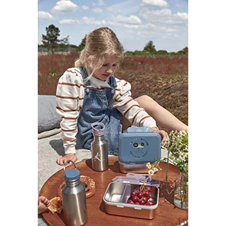 Lässig Lunchbox Adventure, Dragonfly, Edelstahl, Polyprophylen (PP), Silikon, (1-tlg) – Bild 3