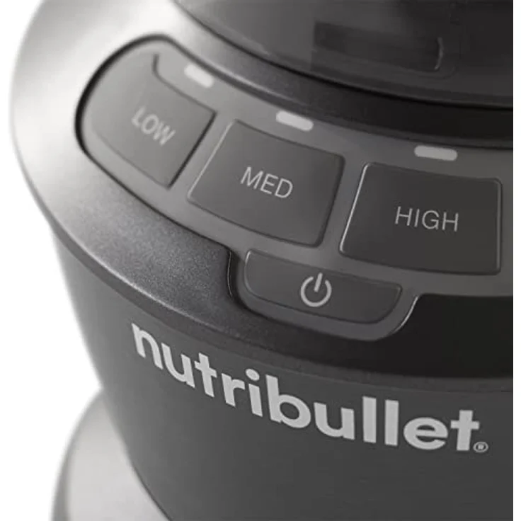 nutribullet Standmixer, Elektrischer Mixer, Multifunktionszerkleinerer,1.200 Watt Leistung, 1,8 L BPA-freier Krug, 2 Geschwindigkeiten,Pulsfunktion, geeignet für heiße Zutaten, NBF400DG – Bild 2
