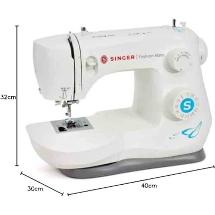 Singer Fashion Mate 3342 Nähmaschine Freiarm-Nähmaschine, weiß – Bild 2