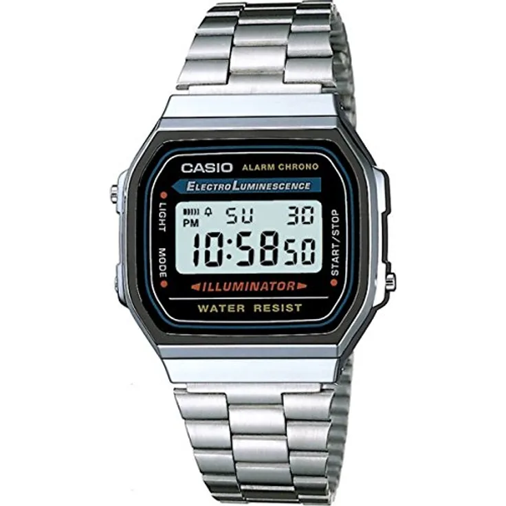 Casio Herren Armbanduhr A168WA 1YES Vintage, digital