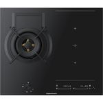 KÜPPERSBUSCH KIG 6850.0 SR-DBA K-Series, 8 Induktions-Gas-Kochfeld autark, Chef-Funktion, DualWok, in Schwarz