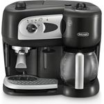 De'Longhi BCO 261.B, Kombi-Kaffeemaschine mit Siebträger und Tropfkaffee-Funktion, 1750 Watt, Schwarz