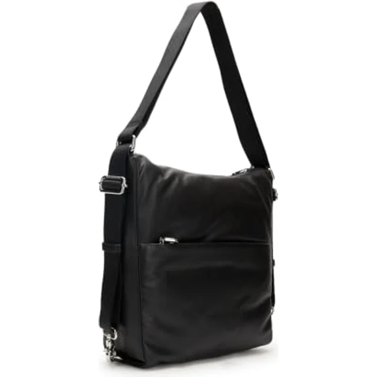Mandarina Duck MD20 Schultertasche, 100% Leder, 32.5 cm, schwarz – Bild 3