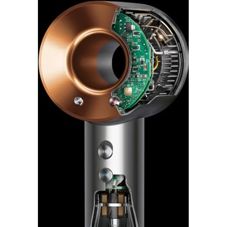 DYSON Supersonic™ Haartrockner, 1600 Watt, intelligente Temperaturregulierung, Nachtblau/Kupfer – Bild 3