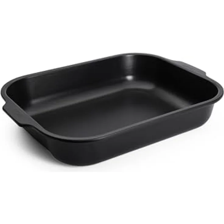 Woll Bratreine 38 x 30 x 8 cm, Ofenform mit PFAS-freier Antihaftversiegelung, aluminisierter Stahl, hitzebeständig bis 260°C