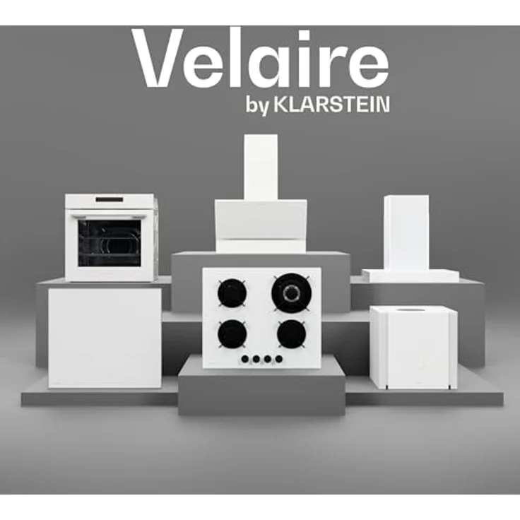 Klarstein Velaire XFC604I-W8-ELS, Induktions-Kochfeld mit 4 Kochzonen, 6400 W, Touch Timer, schwarz – Bild 8
