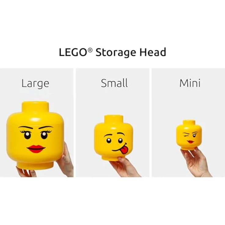 LEGO Mini-Box, 8 Noppen, Lunchbox-Einsatz, Snackbox, gelb – Bild 7