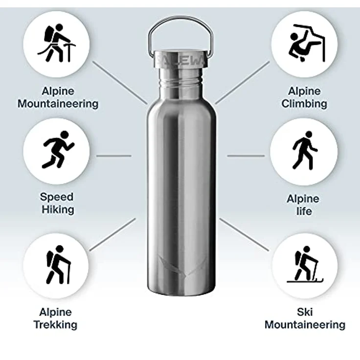 SALEWA Unisex – Erwachsene AURINO BTL 0,75 L bottle, Grau, normal – Bild 2
